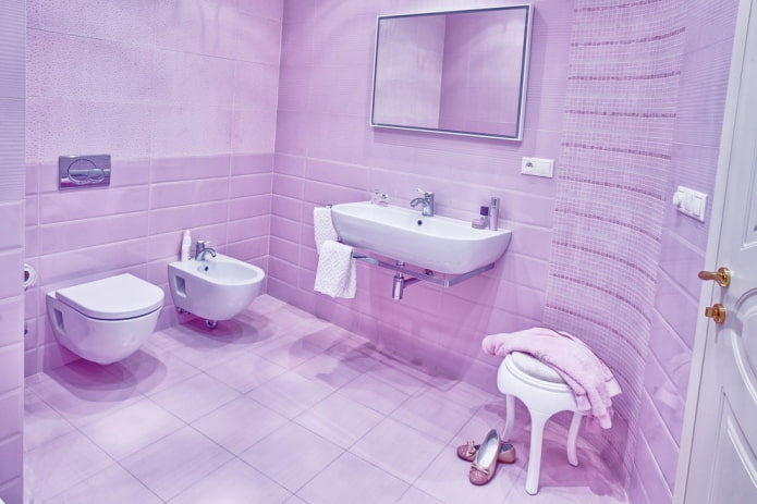 Hellviolettes Finish
