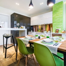 Wie dekoriert man ein Interieur in Pistazienfarbe?-0