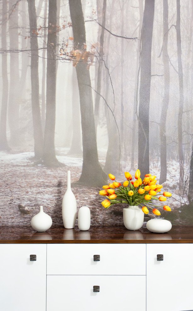 Hintergrundbild mit Waldbild