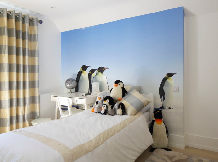 Pinguine auf Fototapete