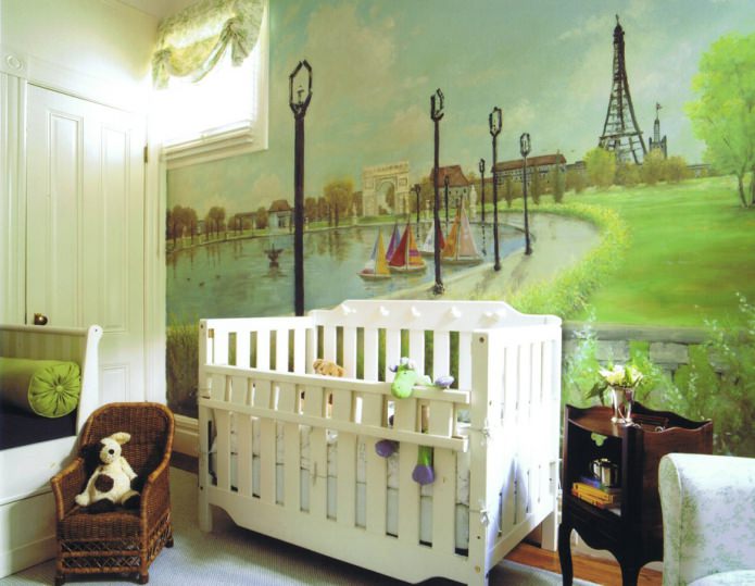 Malerei im Kinderzimmer