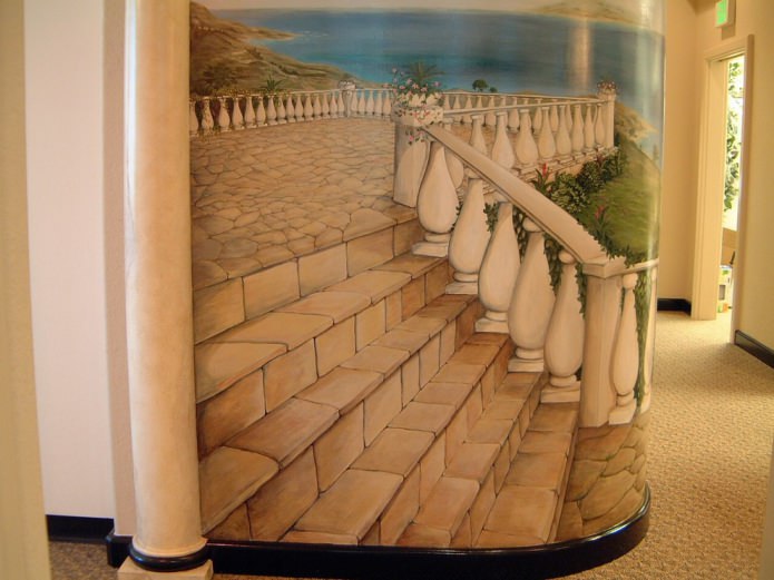 Fototapete Treppe