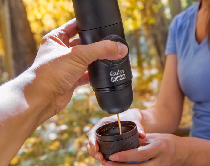 Handheld-Mini-Kaffeemaschine