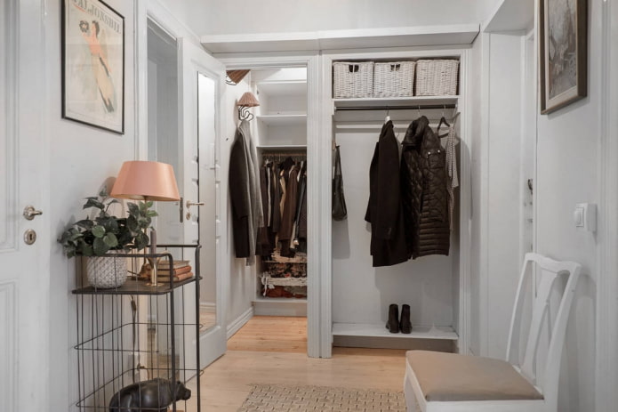 Grundriss Flur mit Ankleidezimmer