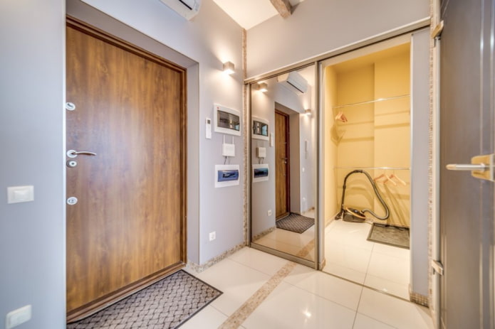 Grundriss Flur mit Ankleidezimmer