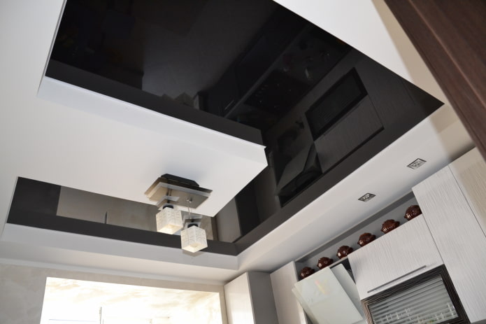 Zweistufige Decke