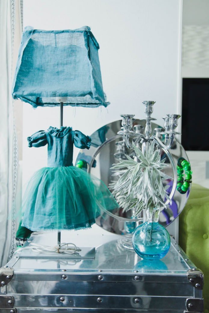 Blaue Accessoires für das Interieur