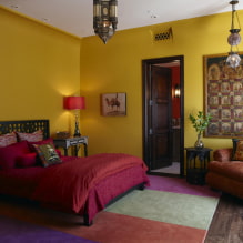 Wie dekoriert man ein Interieur in Senffarbe?-4