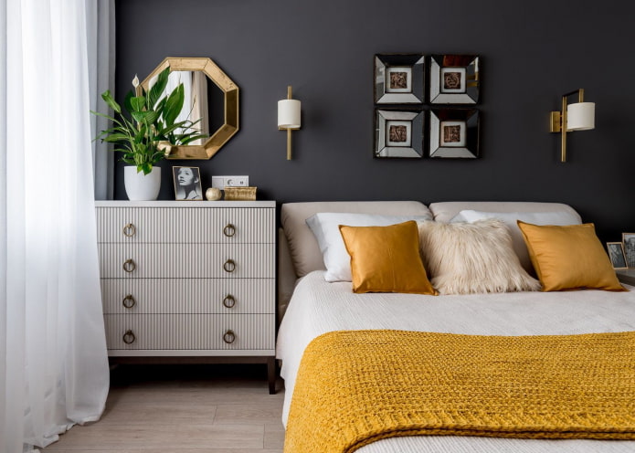 Schlafzimmer im modernen Stil