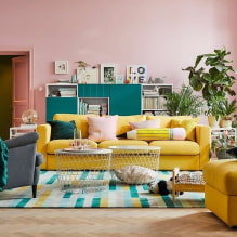Wie dekoriert man ein Interieur in Senffarbe?-5