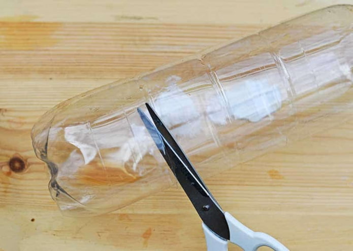 Flasche abschneiden