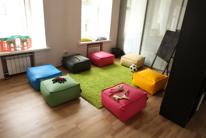 Pouf-Set