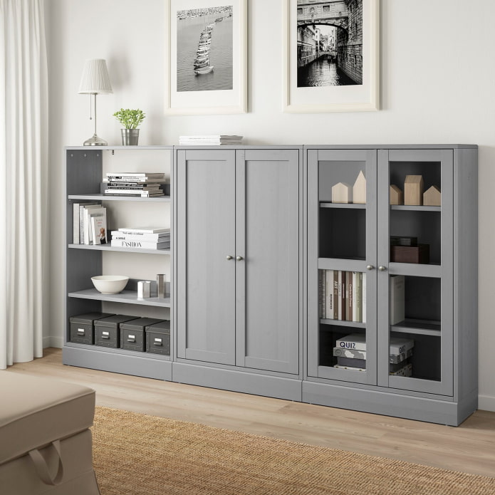 graue Möbel von Ikea