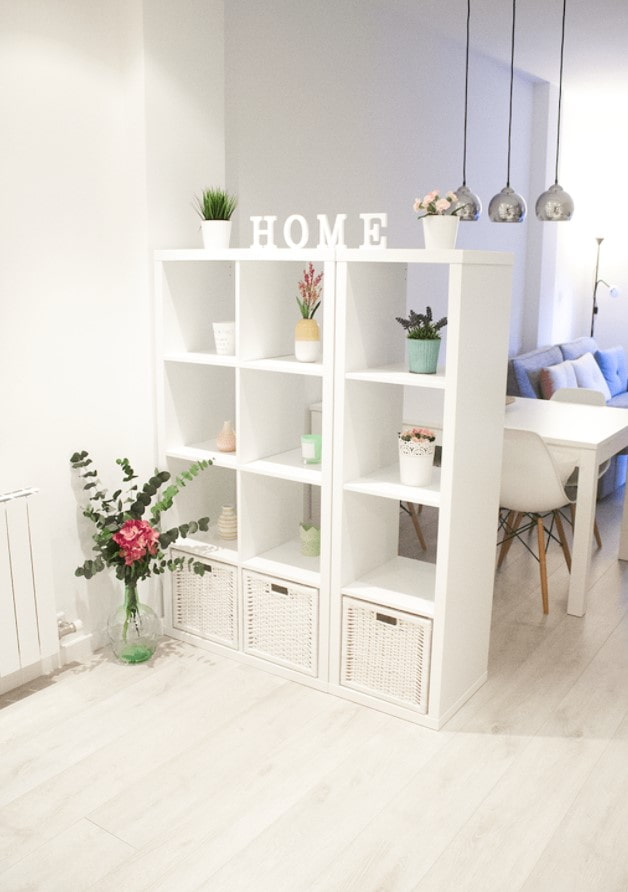 Wohnzimmer-Zoneneinteilung