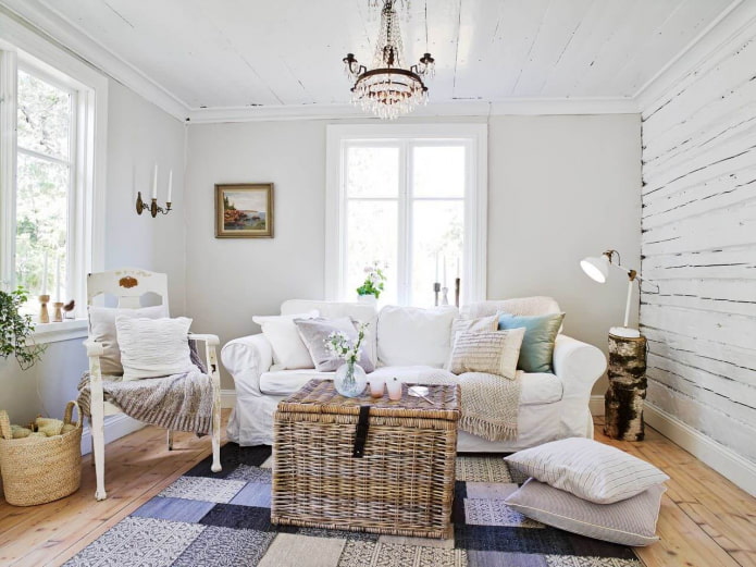 Datscha im Shabby-Chic-Stil