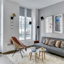 Wie richtet man ein Wohnzimmer mit zwei Fenstern ein?-0