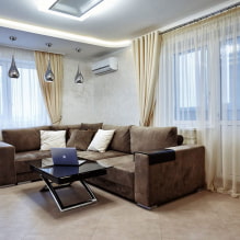 Wie richtet man ein Wohnzimmer mit zwei Fenstern ein?-3