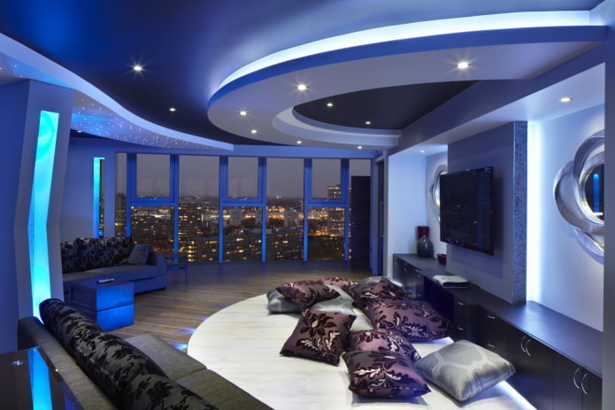Wohnzimmer im Großraum