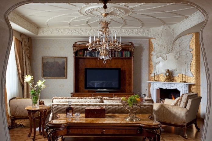 Wohnzimmer im Jugendstil