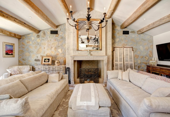 Provenzalischer Stil in einem Landhaus