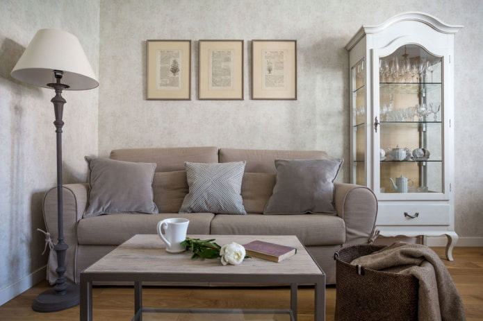 Wohnzimmer in der Wohnung