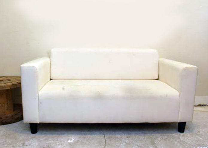 Sofa vorher