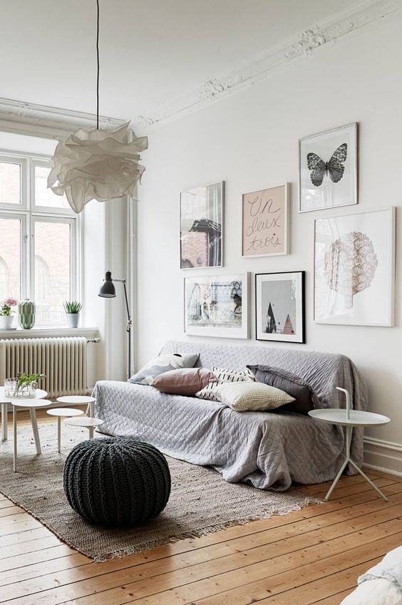 Tagesdecke auf einem Sofa