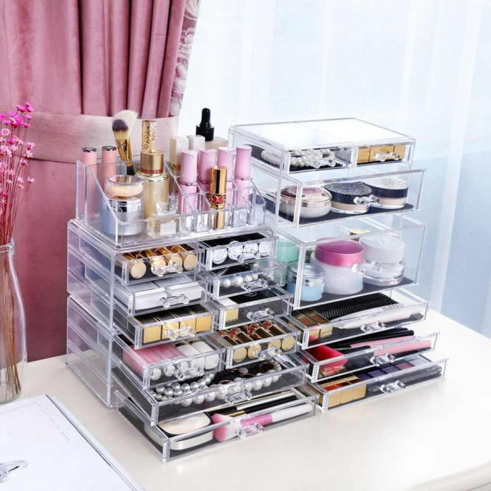 Organizer für Kosmetik