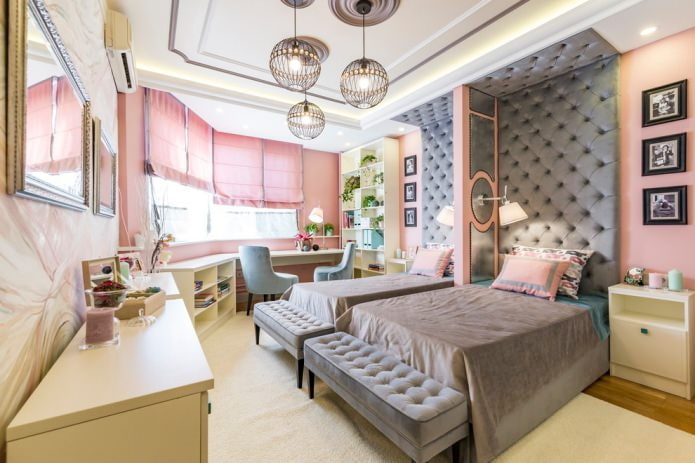 Zimmer für zwei Mädchen