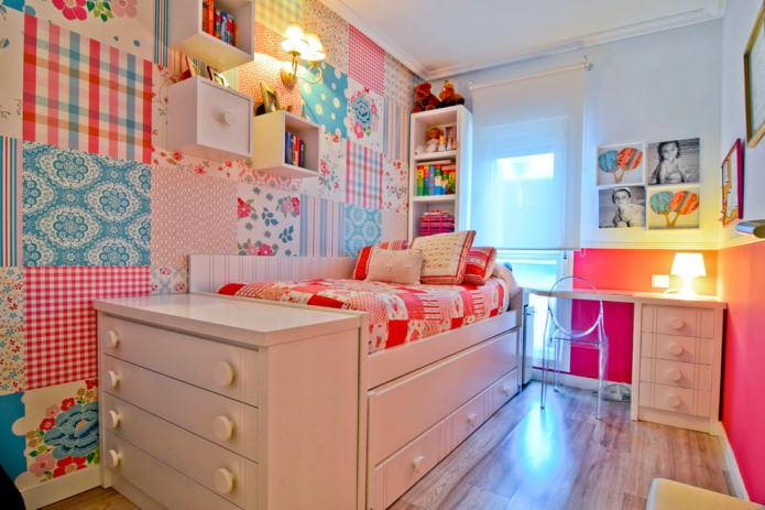 Patchwork-Tapete