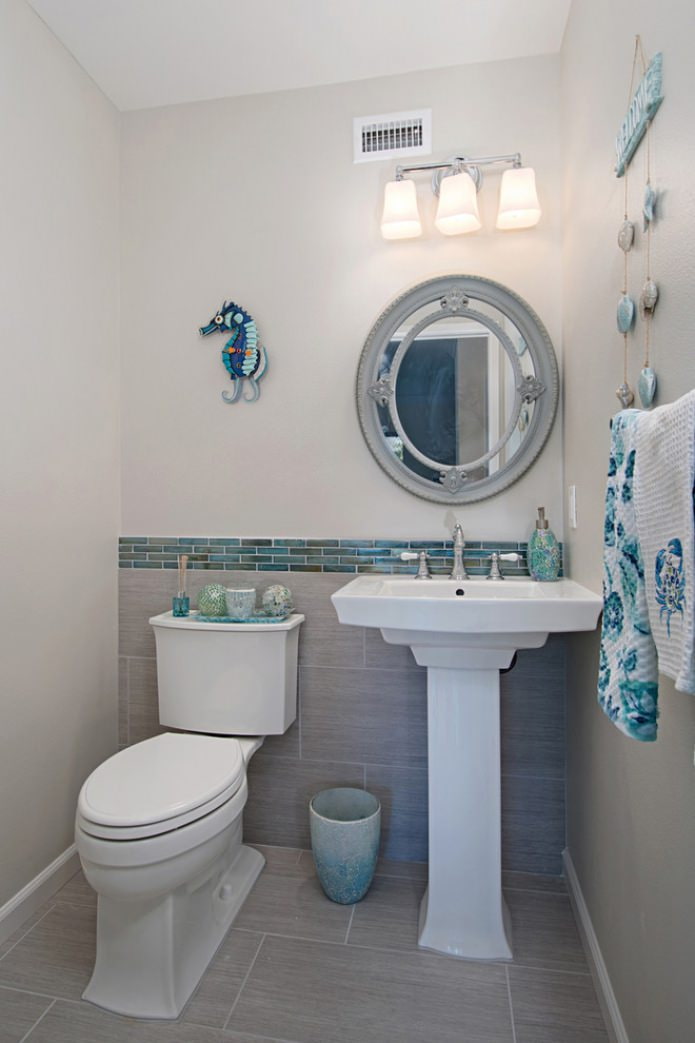Marine-Stil im Badezimmer