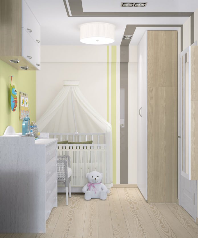 Einzimmerwohnung 33 qm mit Kinderzimmer