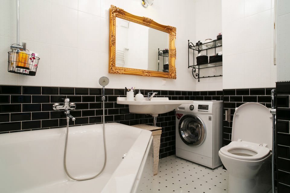 kombiniertes Badezimmer