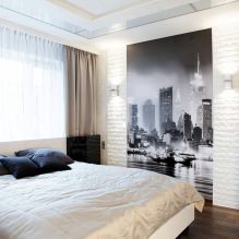 Schwarz-weißes Interieur: Designmerkmale, 60 Fotos-7