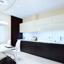 Innenraum in Schwarz-Weiß-Tönen: Design-Merkmale, 60 Fotos-1