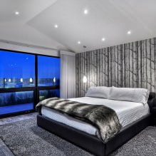 Schwarz-weißes Interieur: Designmerkmale, 60 Fotos-13
