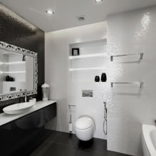 Badezimmereinrichtung im modernen Stil: 60 beste Fotos und Designideen-9
