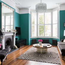 Türkis: die besten Kombinationen im Interieur -9