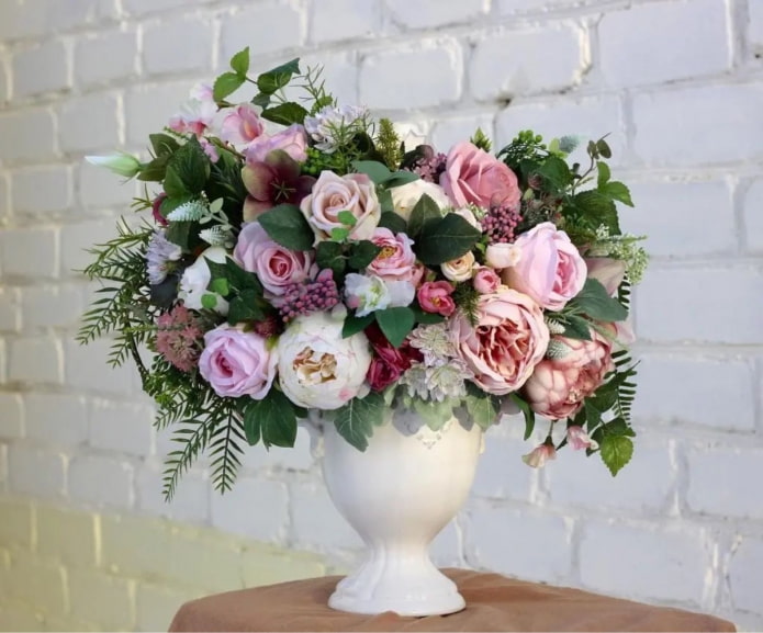 Blumenstrauß in einer Vase