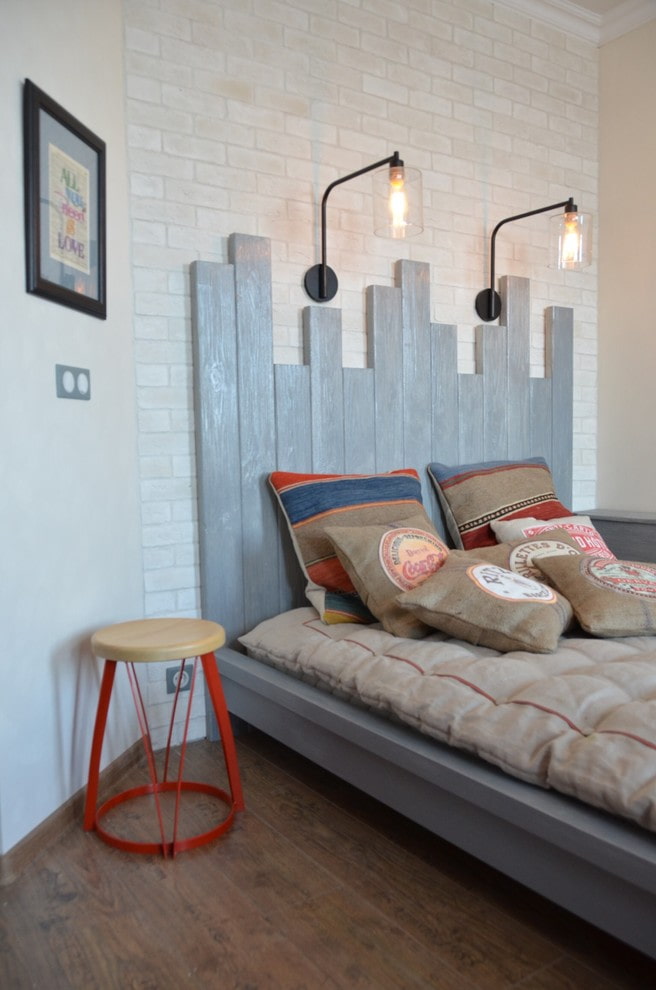 Schlafzimmer im Loft-Stil