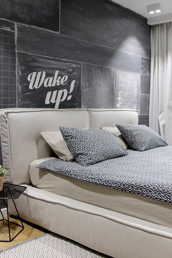 Schlafzimmer im Loft-Stil