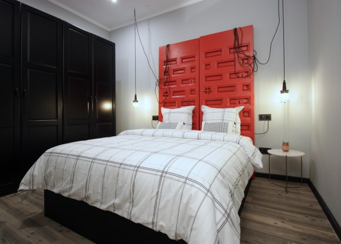 Schlafzimmer im Loft-Stil