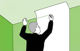 Tapeten kleben