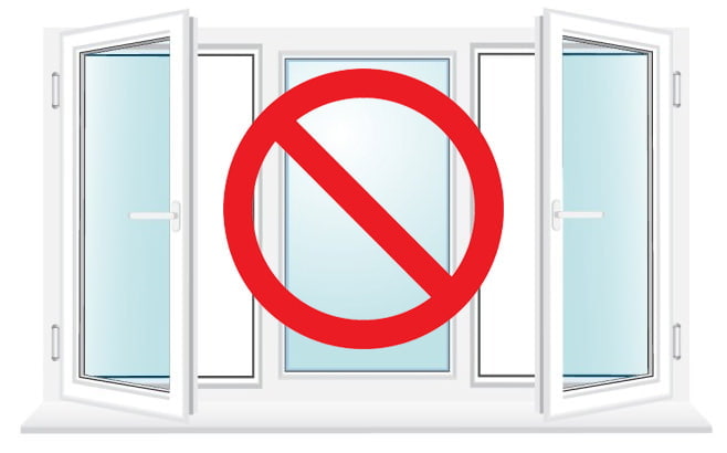 Fenster nicht öffnen