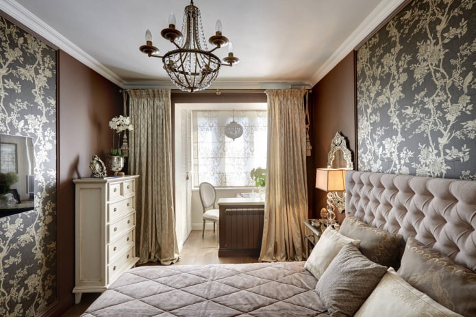 Schlafzimmer mit Balkon