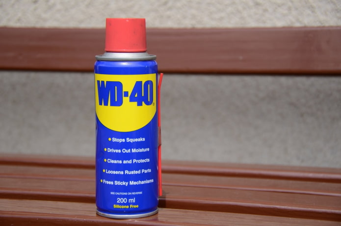 WD-40 gegen Kratzer