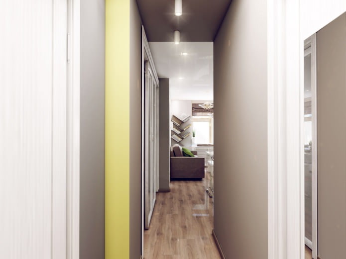 Entwurf eines Flurs 3,1 m².