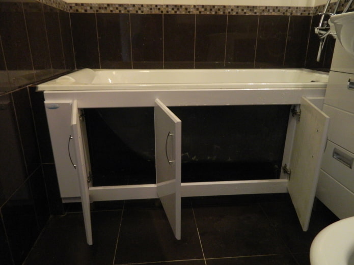 MDF-Badewannenabtrennung