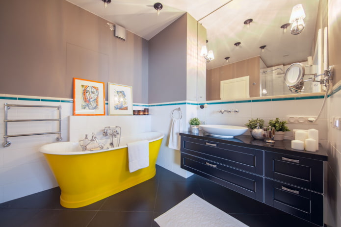 stilvolle Badewanne