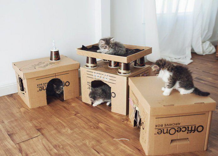 Häuser für Katzen